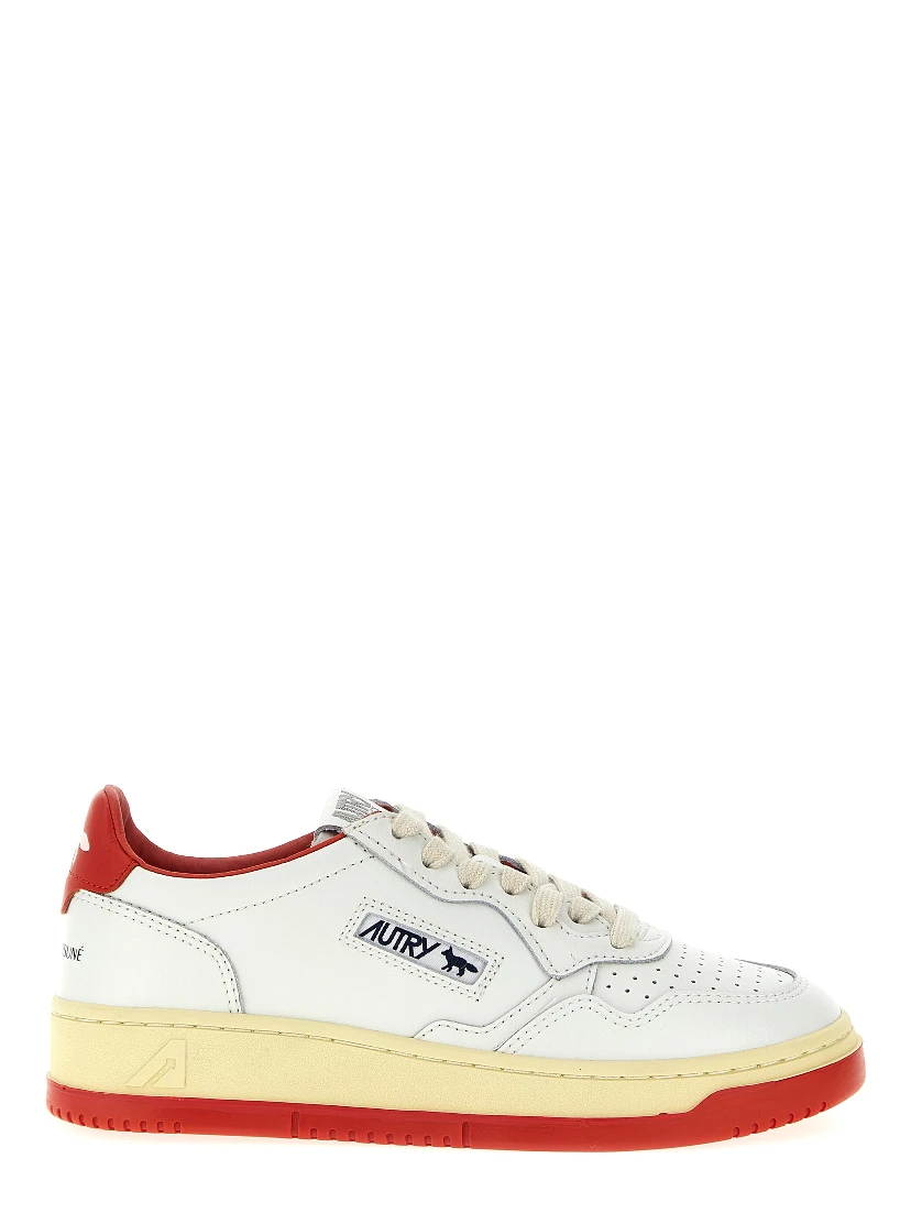 Multicolor Goatskin Low Top Sneakers