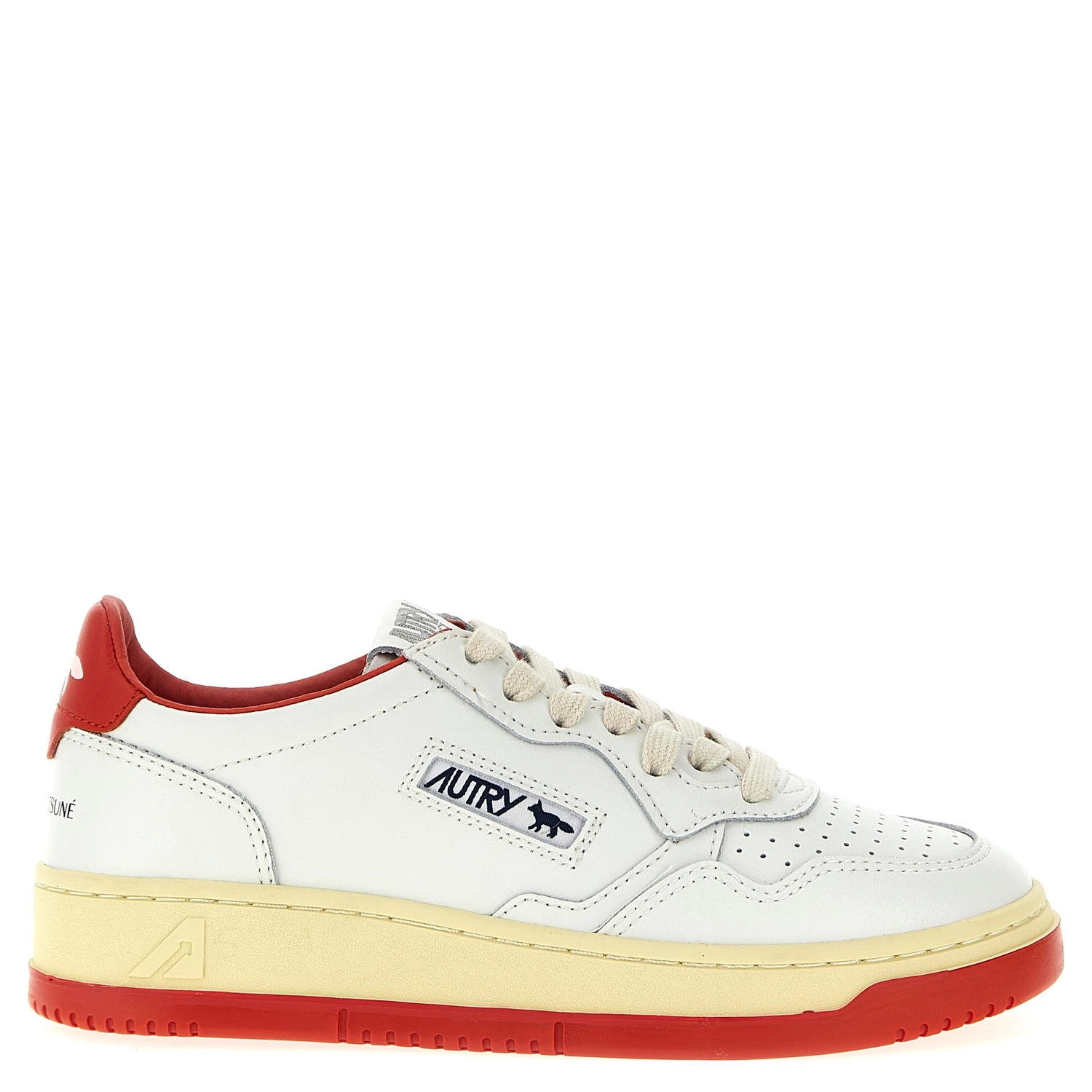 Multicolor Goatskin Low Top Sneakers