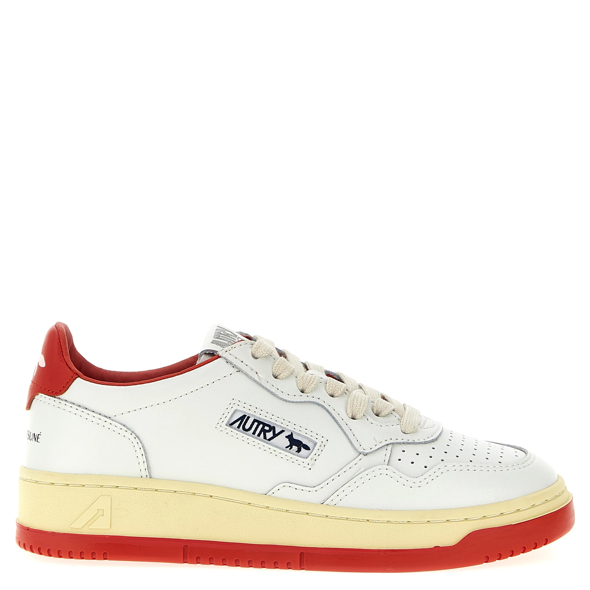 Multicolor Goatskin Low Top Sneakers