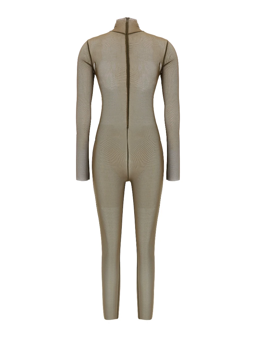 Bicolor Polyamide Jumpsuit