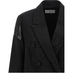 Black Virgin Wool Blazer