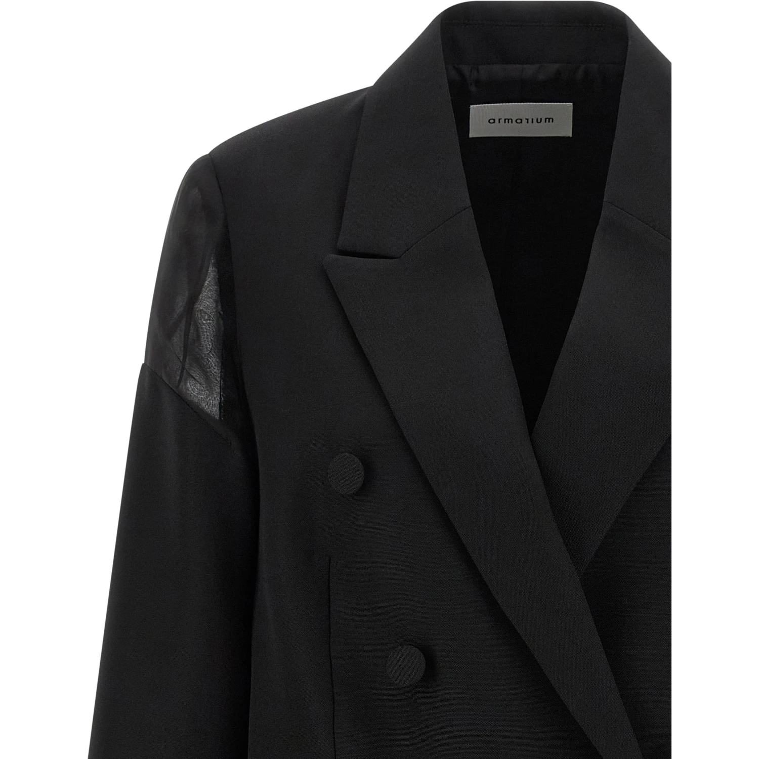 Black Virgin Wool Blazer