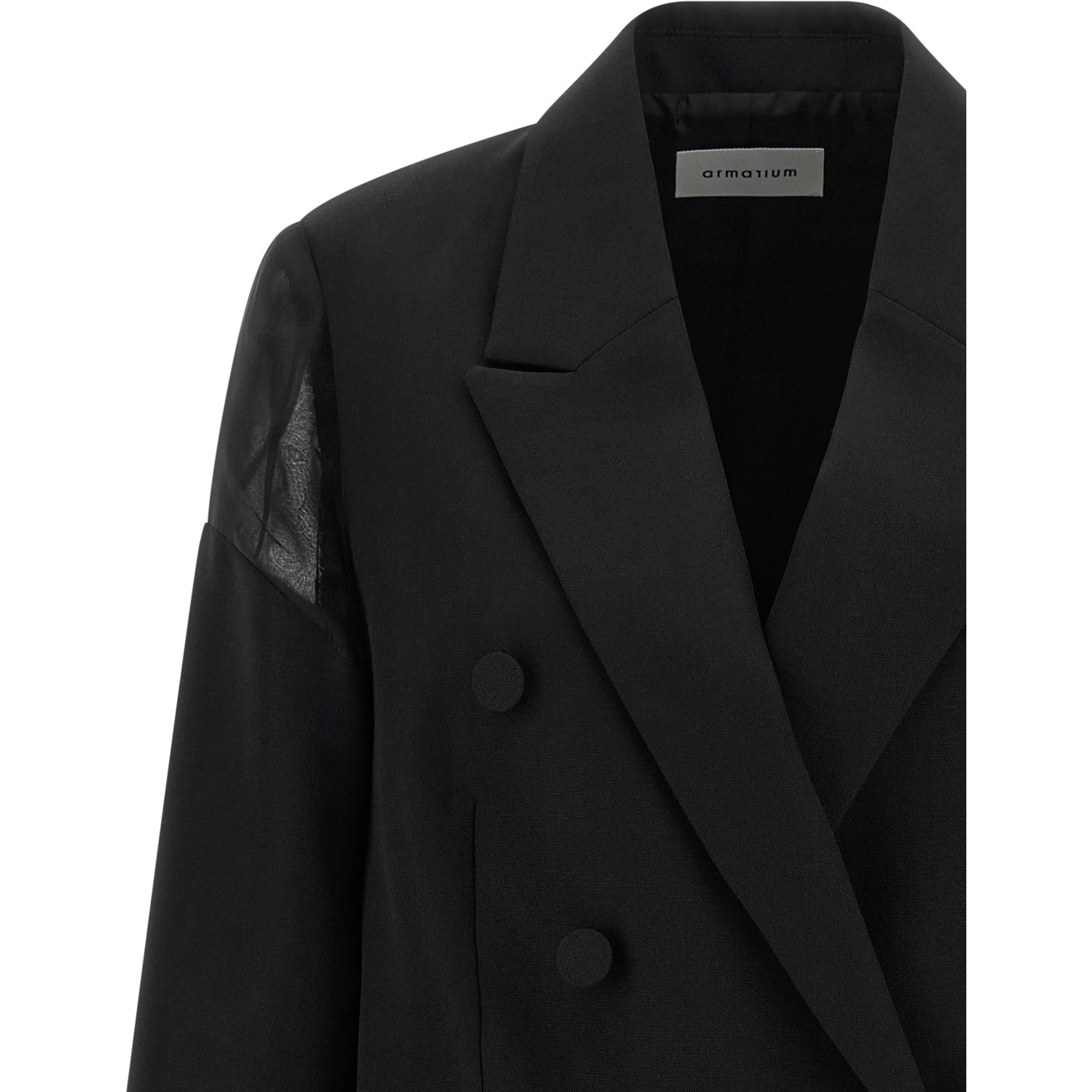 Black Virgin Wool Blazer