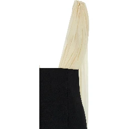 Bicolor Virgin Wool Long Dress