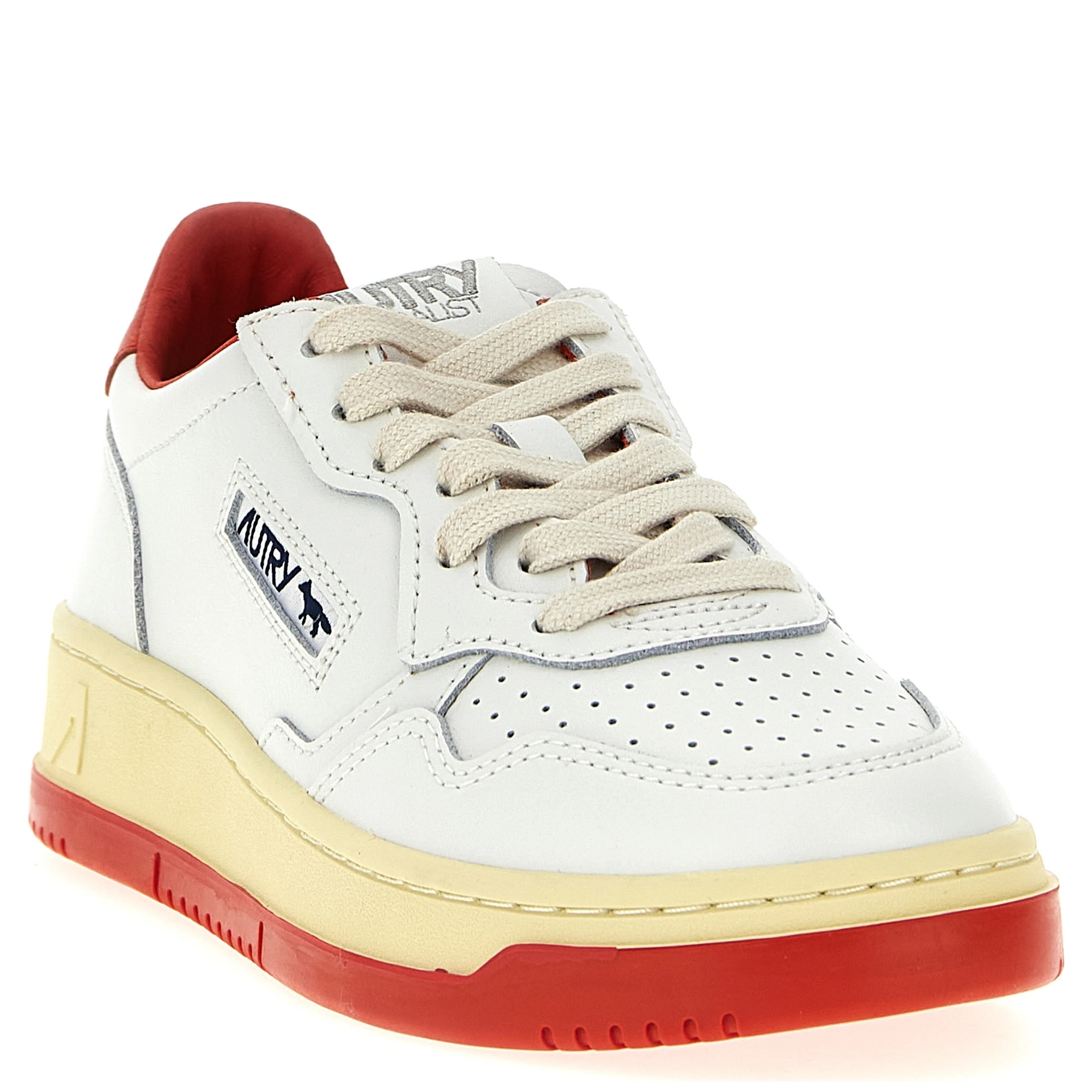 Multicolor Goatskin Low Top Sneakers