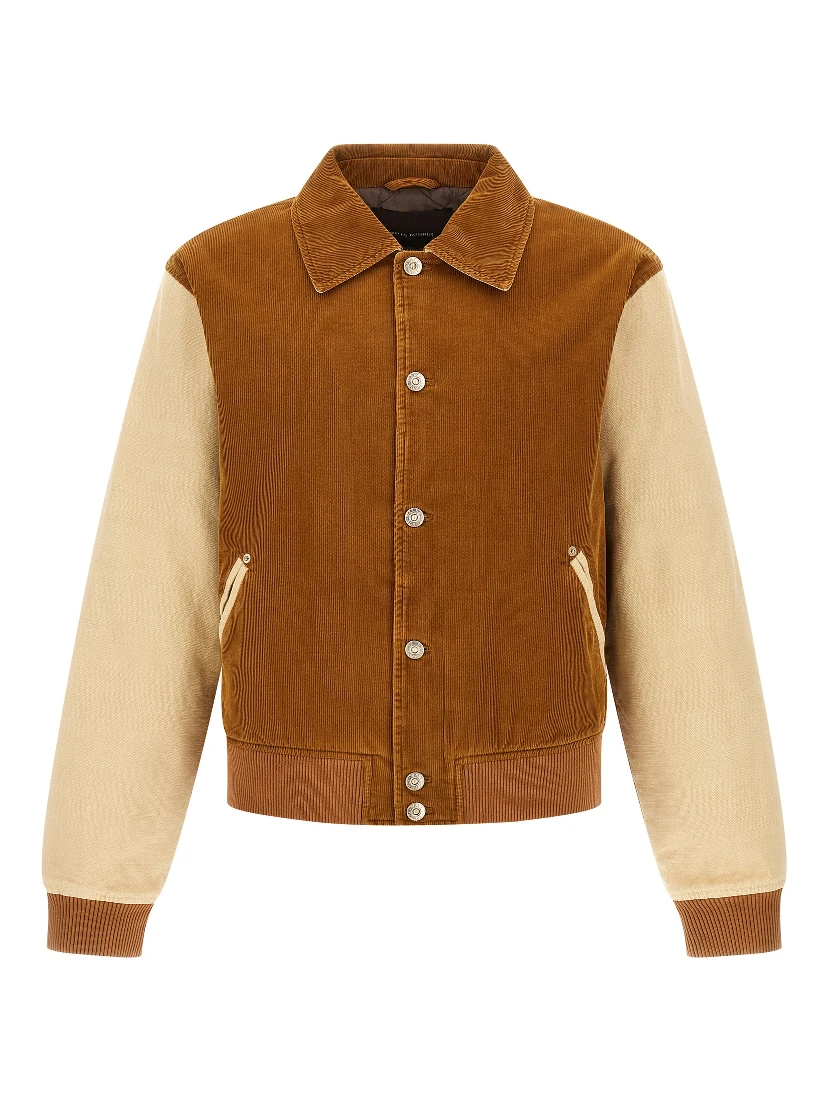 Brown Cotton Bomber