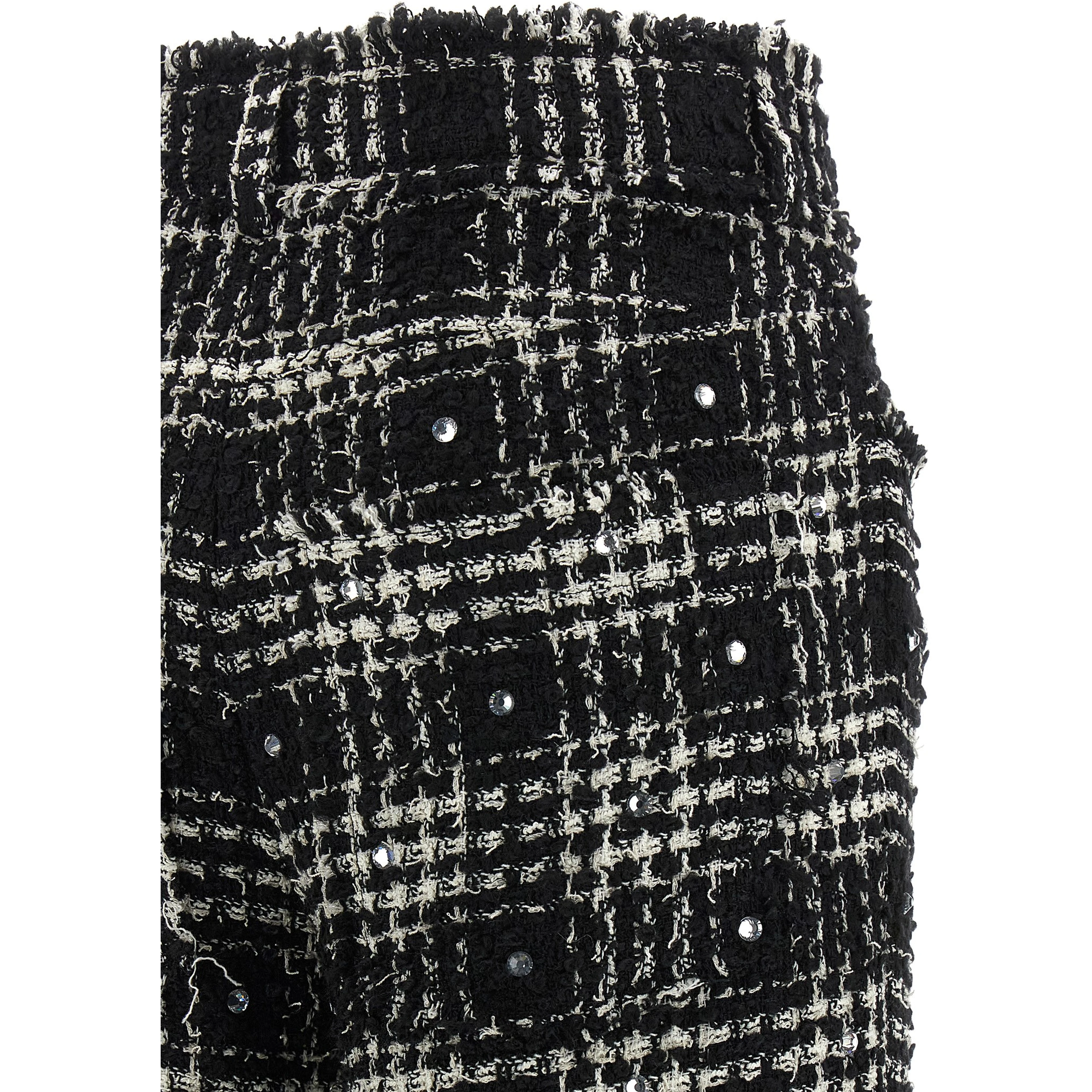 Bicolor Cotton Casual Pants