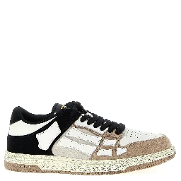 Multicolor Cowhide Low Top Sneakers