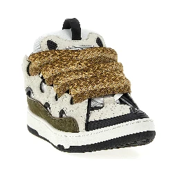 Multicolor Calf Leather Bos Taurus Chunky Sneakers