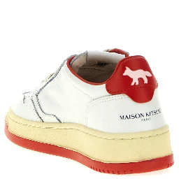 Multicolor Goatskin Low Top Sneakers