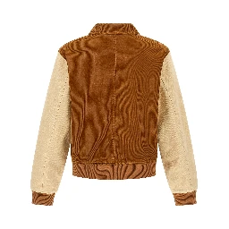 Brown Cotton Bomber