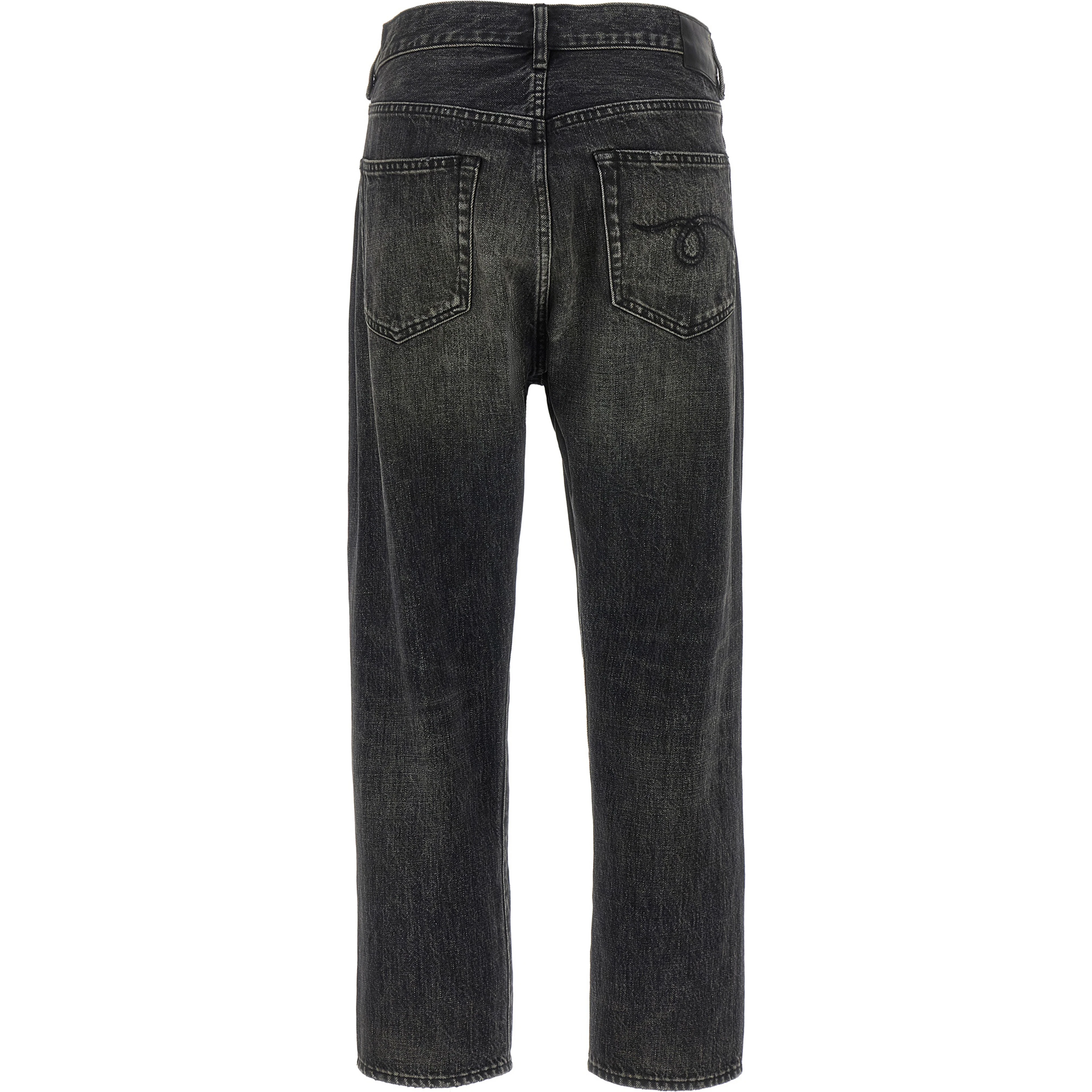 Black Cotton Jeans Denim