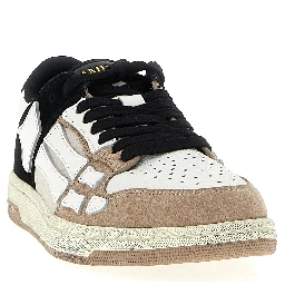 Multicolor Cowhide Low Top Sneakers