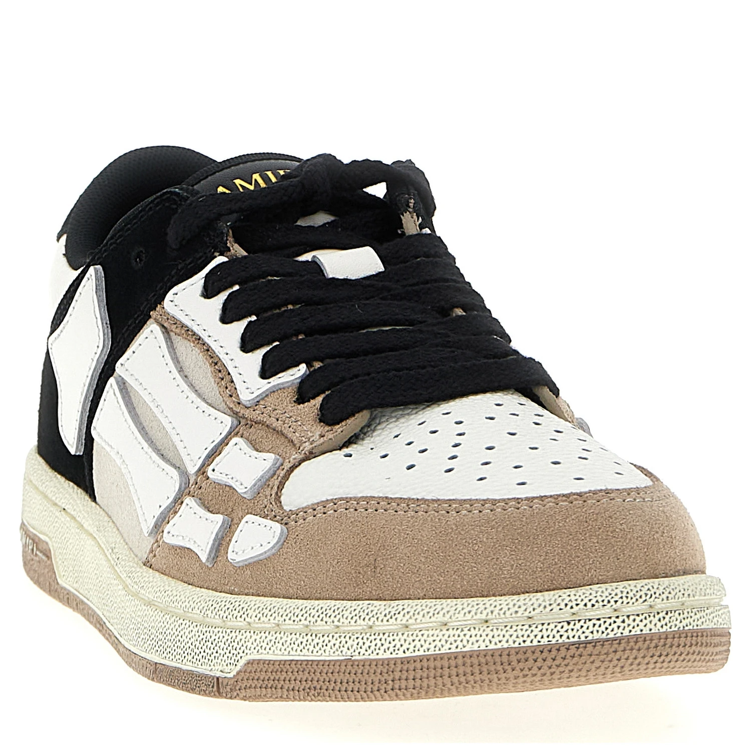 Multicolor Cowhide Low Top Sneakers