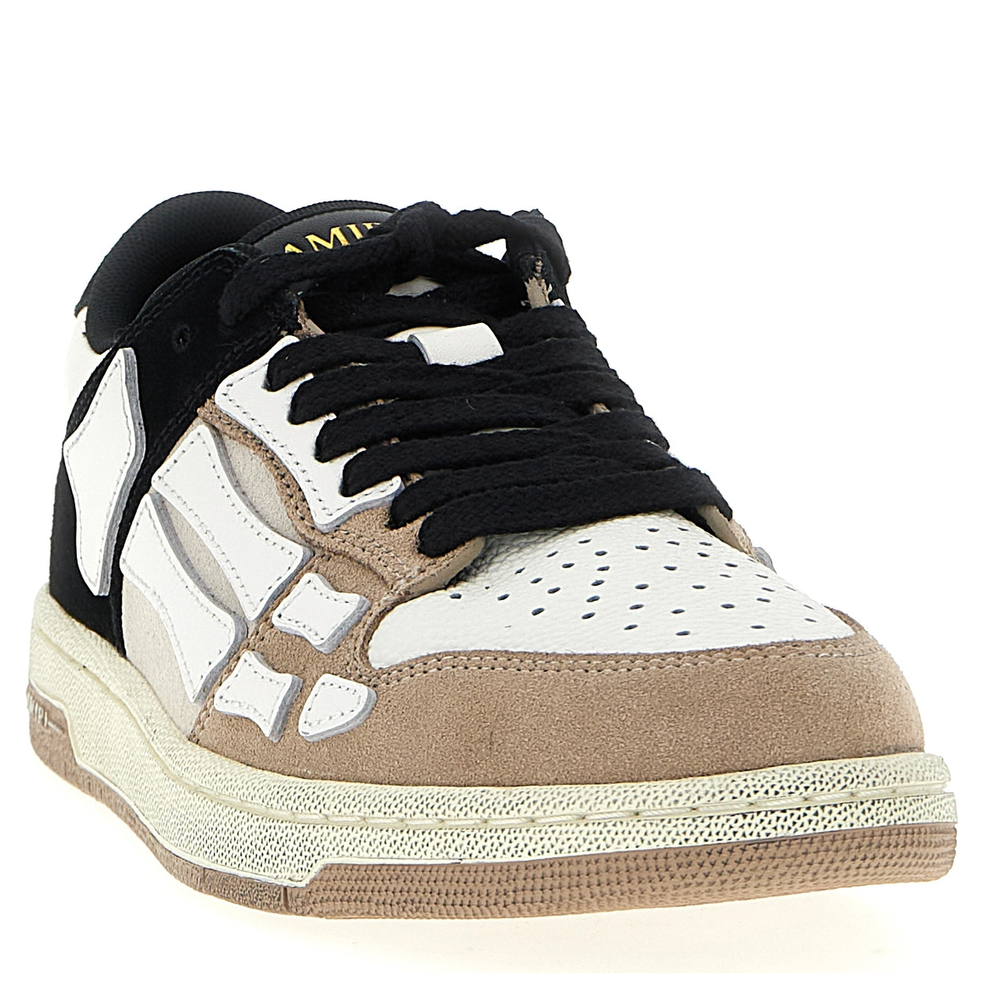 Multicolor Cowhide Low Top Sneakers