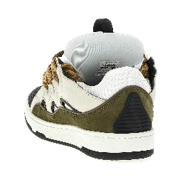 Multicolor Calf Leather Bos Taurus Chunky Sneakers