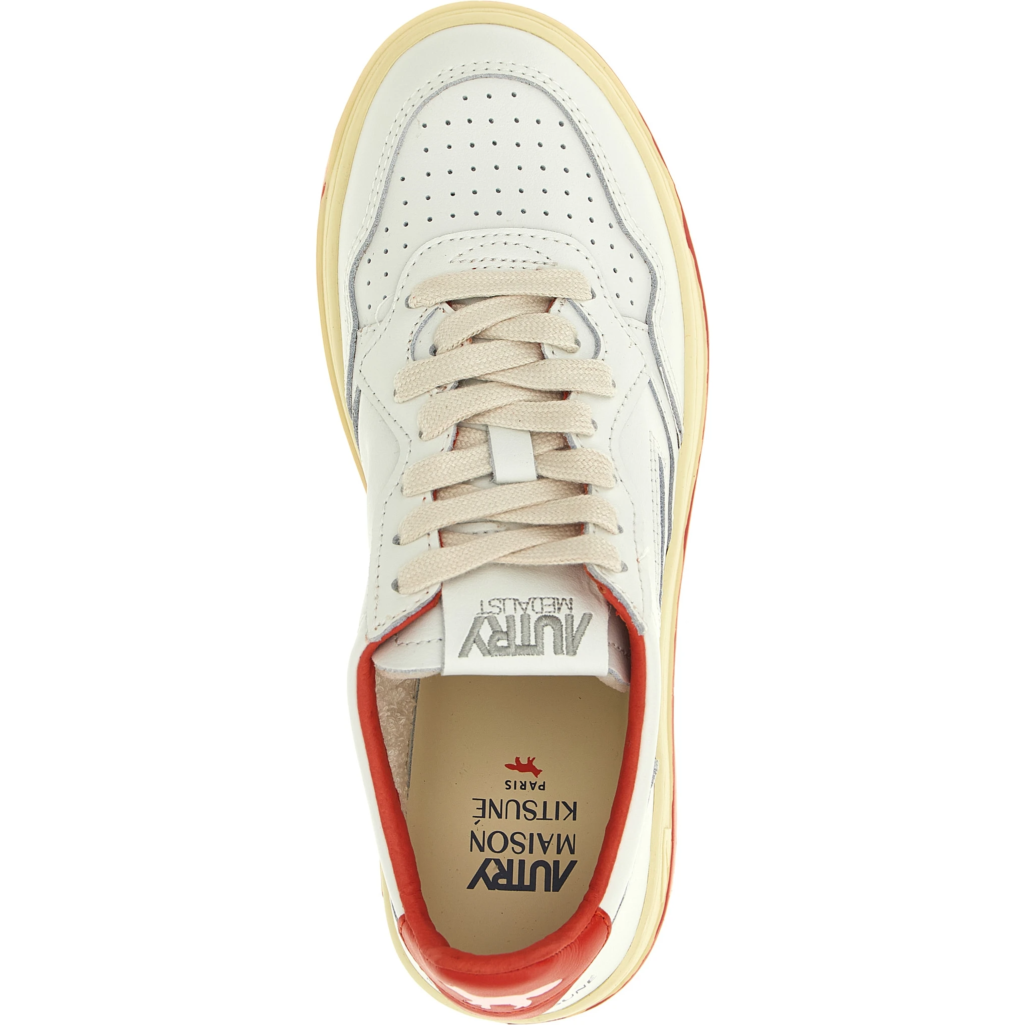 Multicolor Goatskin Low Top Sneakers