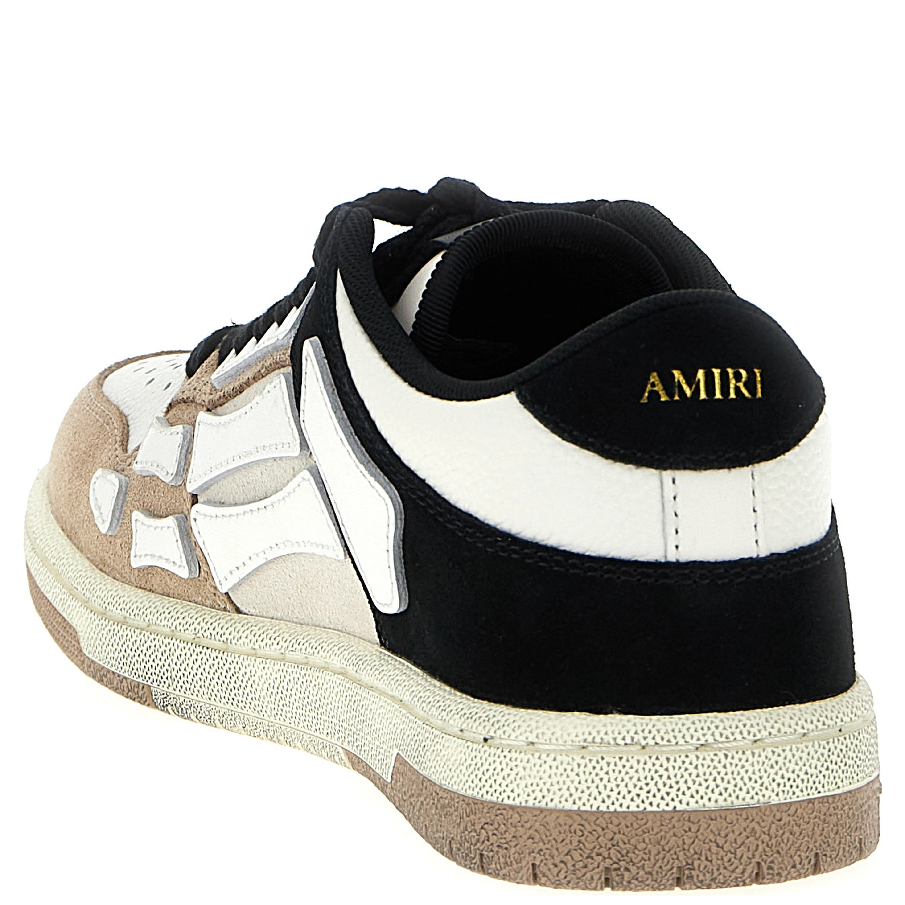 Multicolor Cowhide Low Top Sneakers