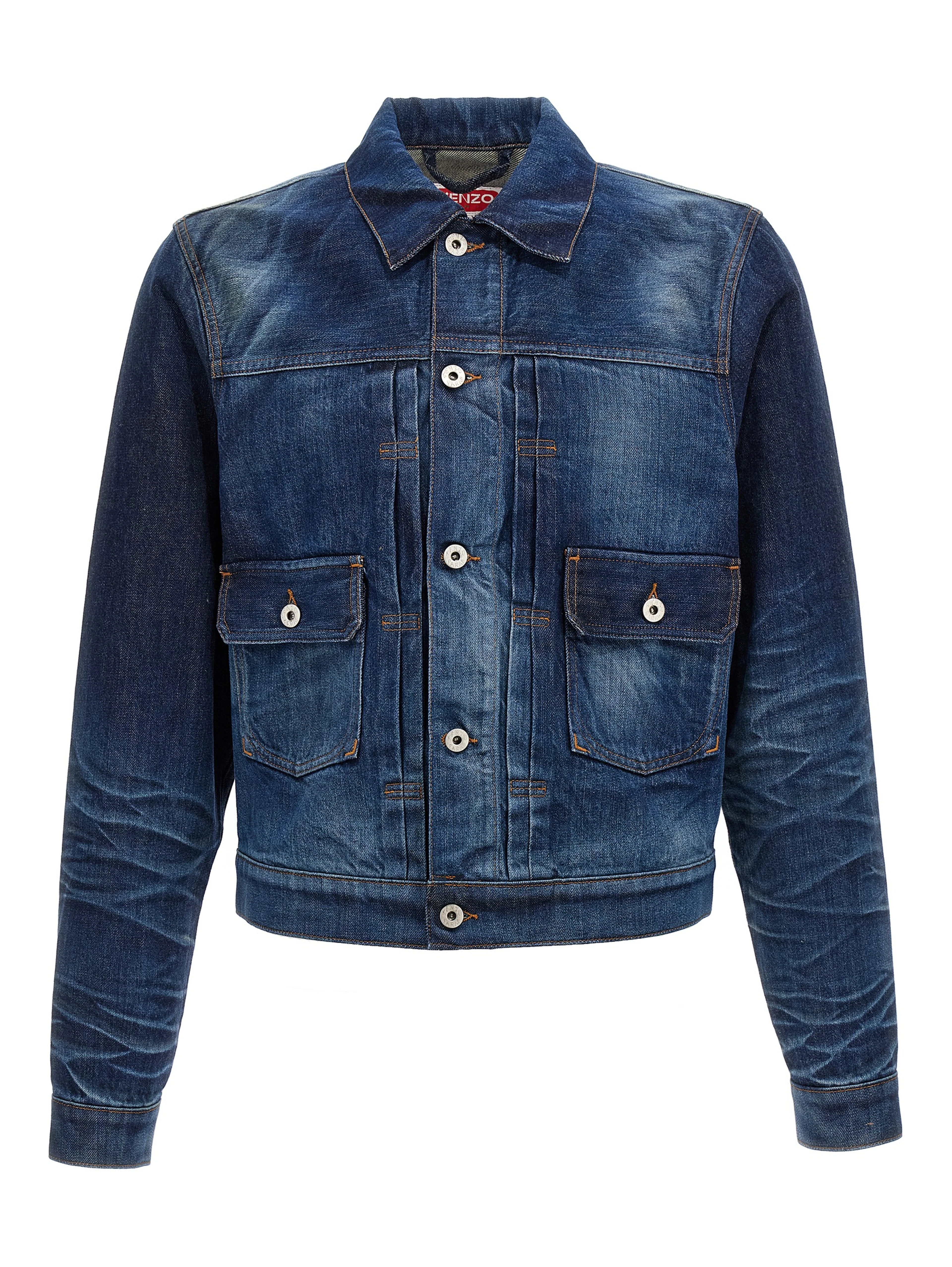 Blue Cotton Denim Jacket