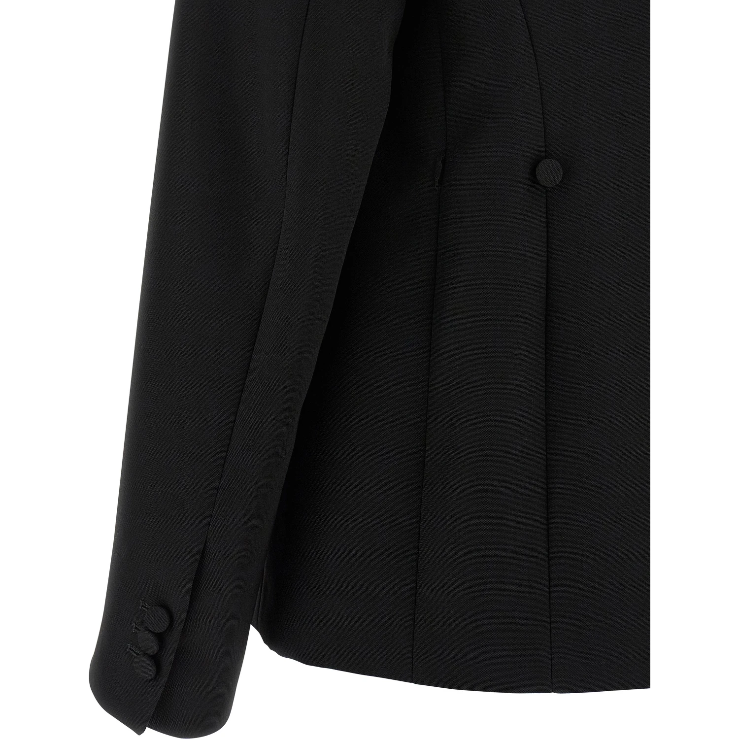 Black Virgin Wool Blazer