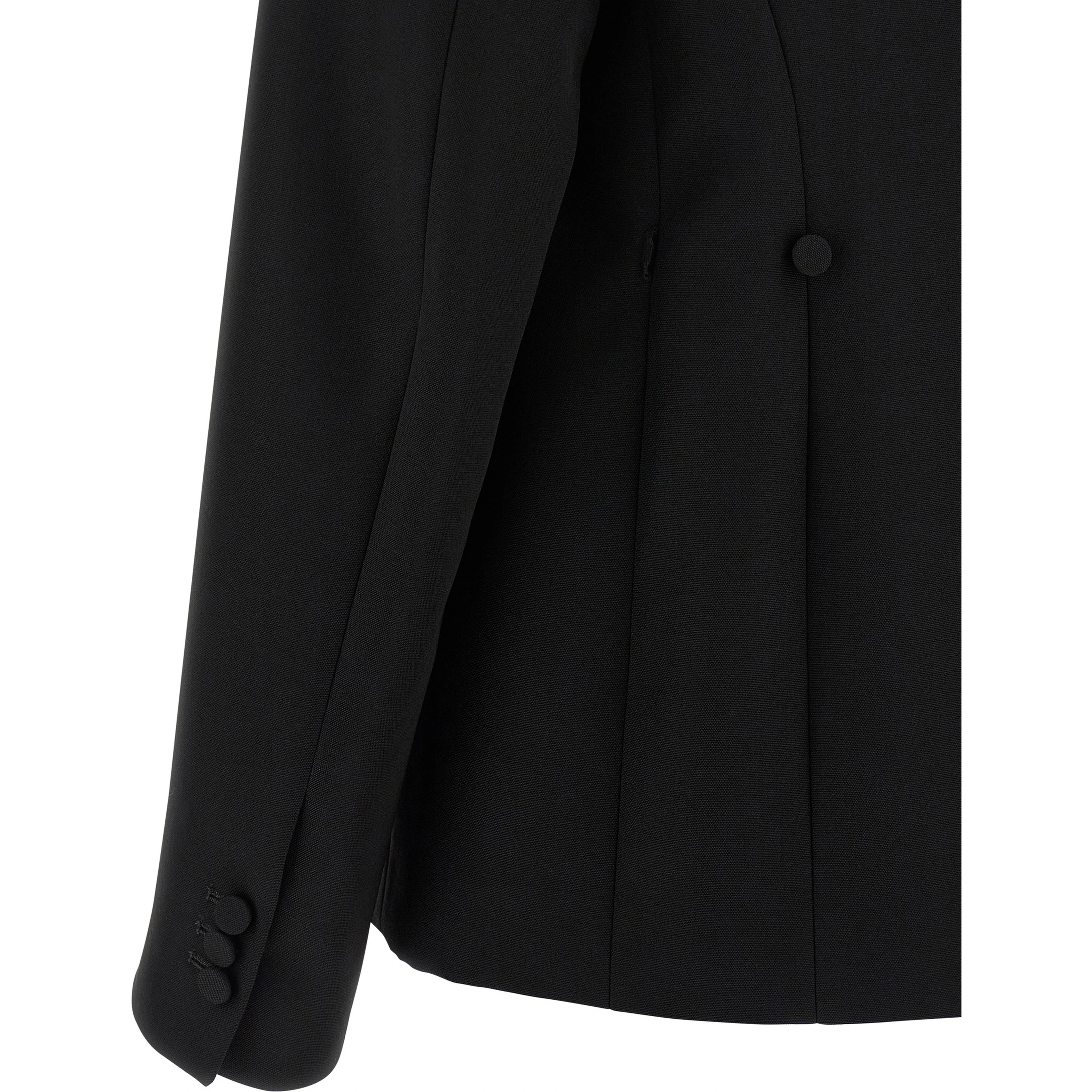 Black Virgin Wool Blazer