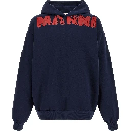 Blue Cotton Sweatshirt