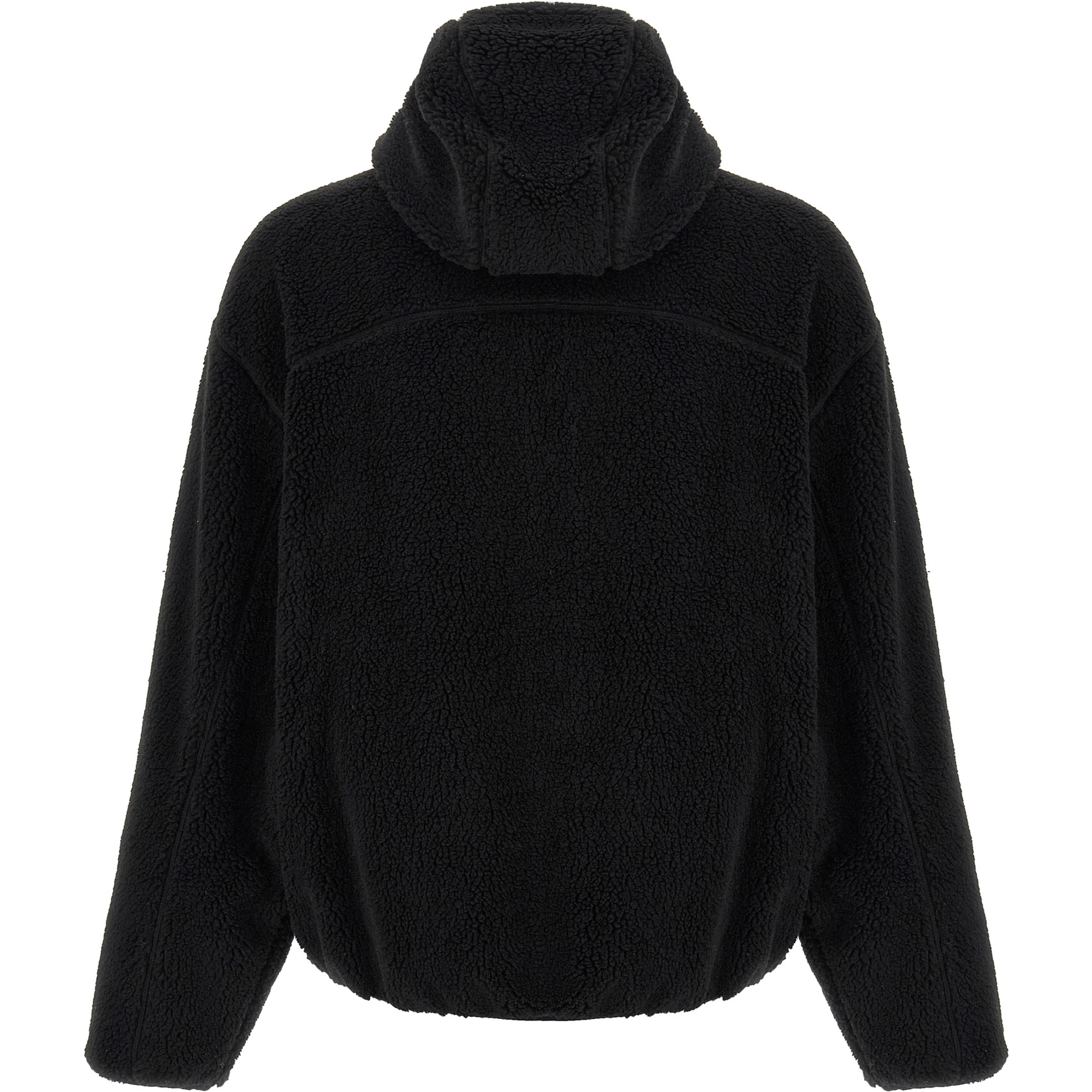 Black Polyester Sweatshirt
