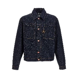 Blue Cotton Denim Jacket