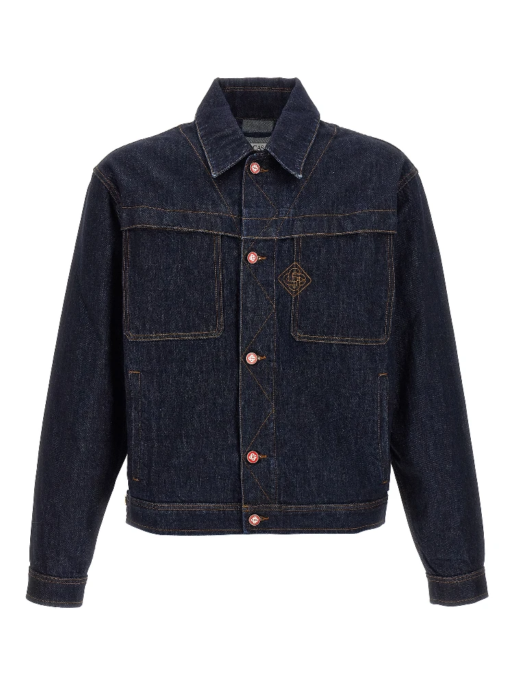 Blue Cotton Denim Jacket
