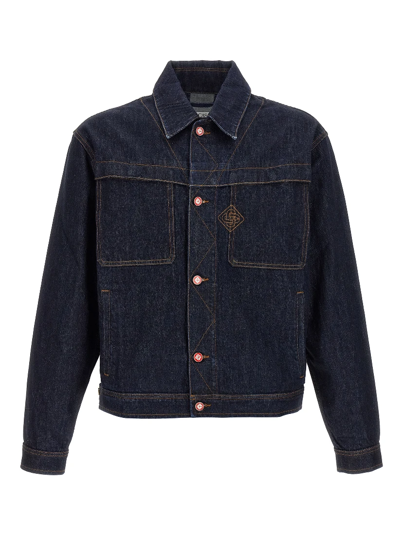 Blue Cotton Denim Jacket
