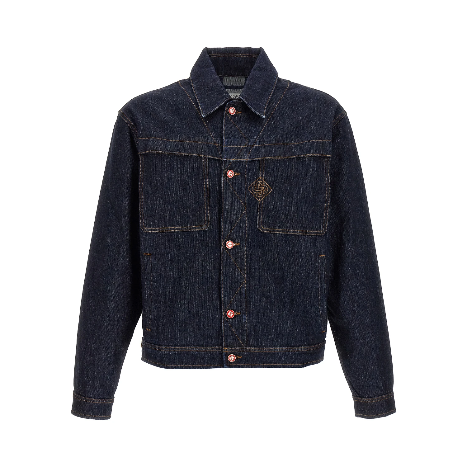 Blue Cotton Denim Jacket