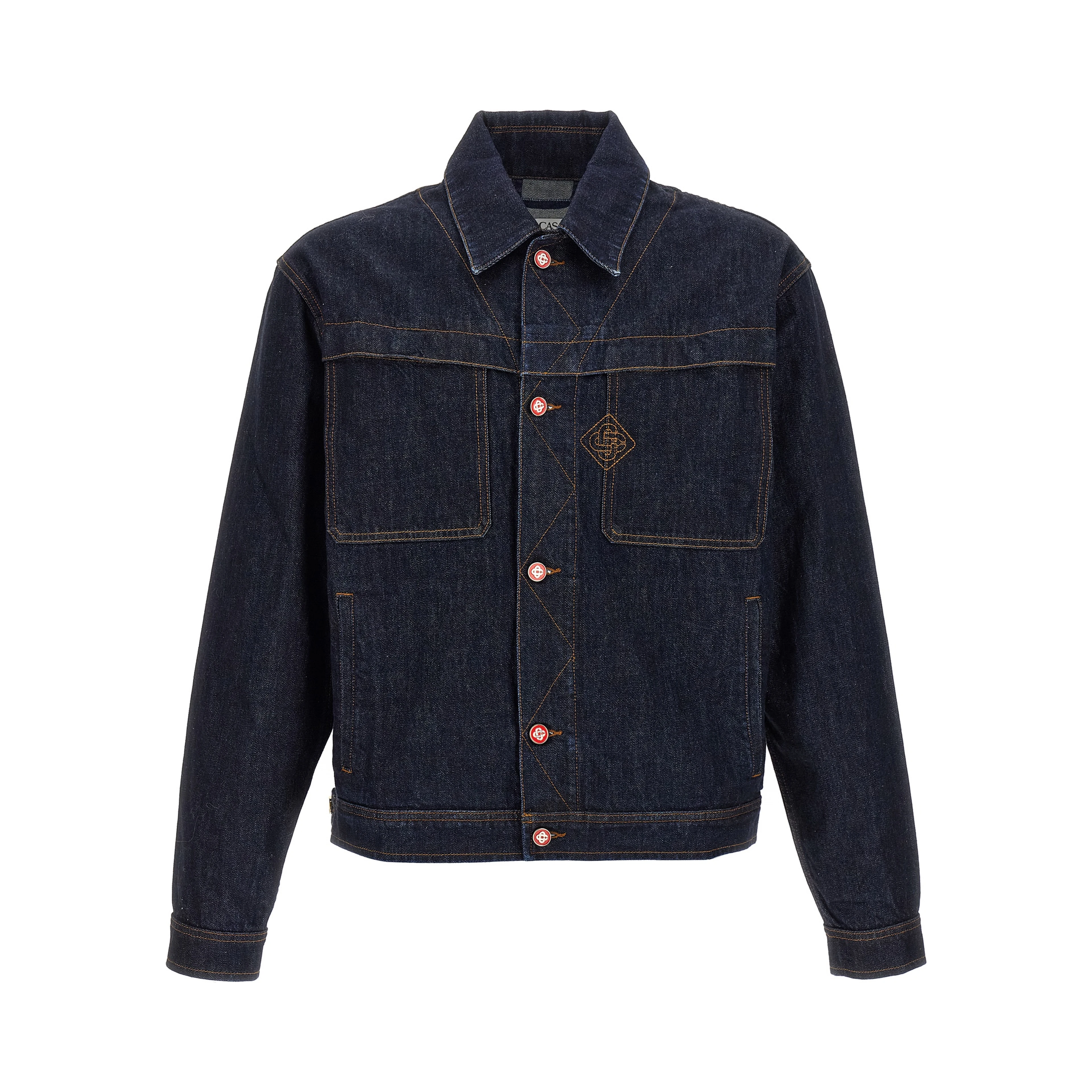 Blue Cotton Denim Jacket