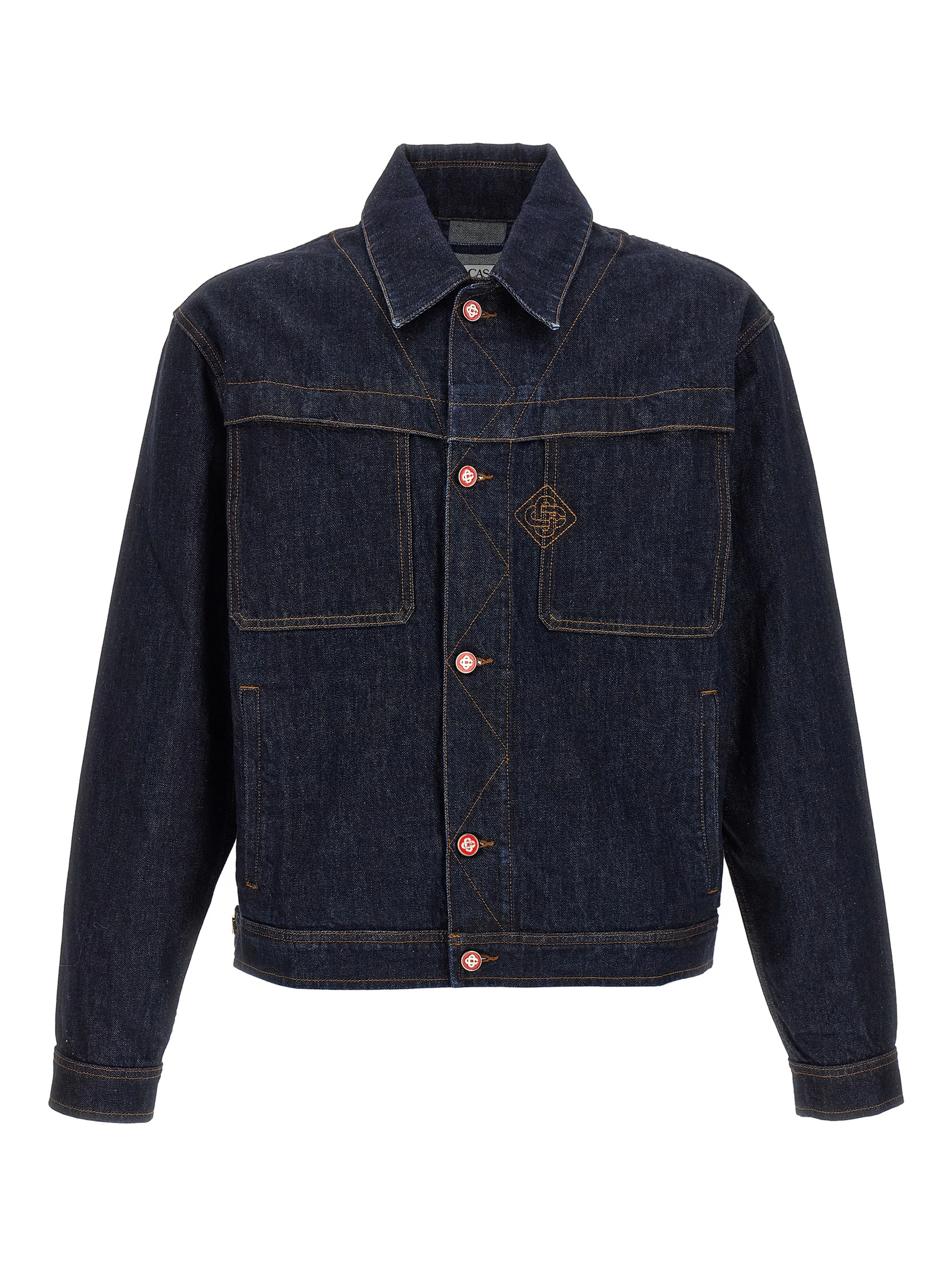 Blue Cotton Denim Jacket