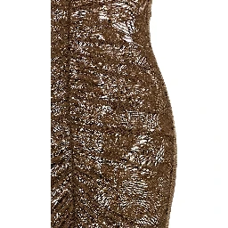 Bicolor Polyamide Long Dress