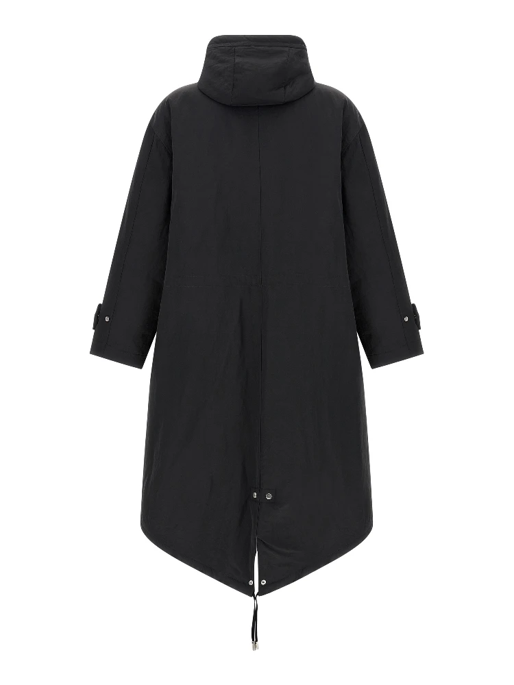 Gray Polyamide Parka alternative