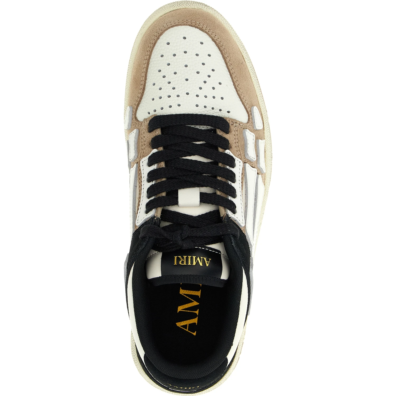Multicolor Cowhide Low Top Sneakers