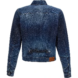 Blue Cotton Denim Jacket