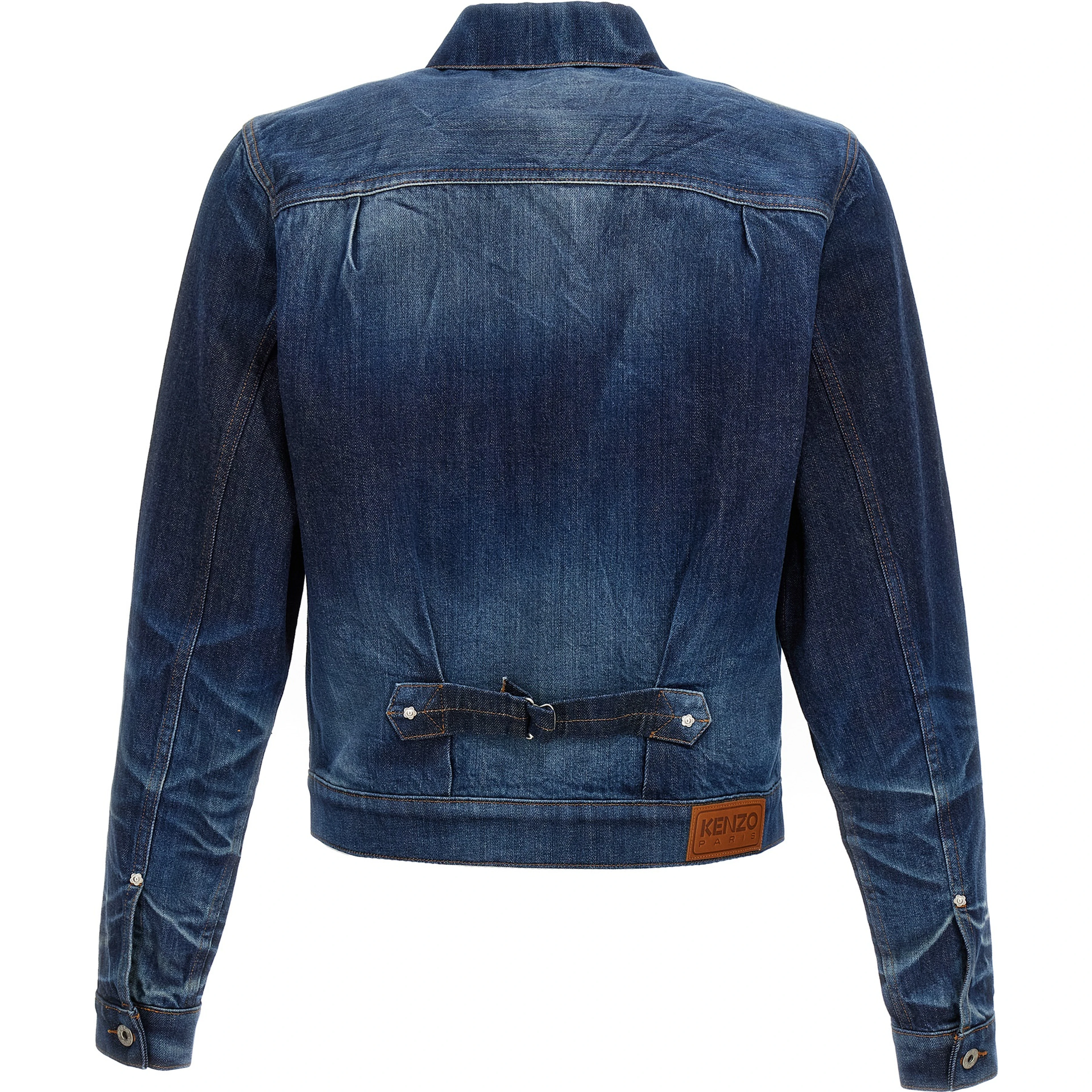 Blue Cotton Denim Jacket