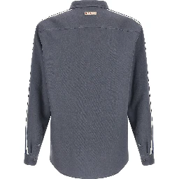 Gray Virgin Wool Blouse