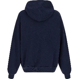 Blue Cotton Sweatshirt