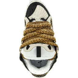 Multicolor Calf Leather Bos Taurus Chunky Sneakers
