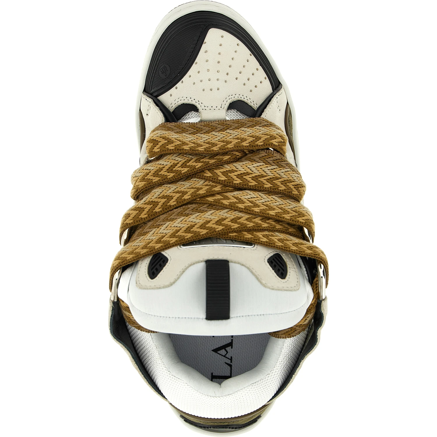 Multicolor Calf Leather Bos Taurus Chunky Sneakers