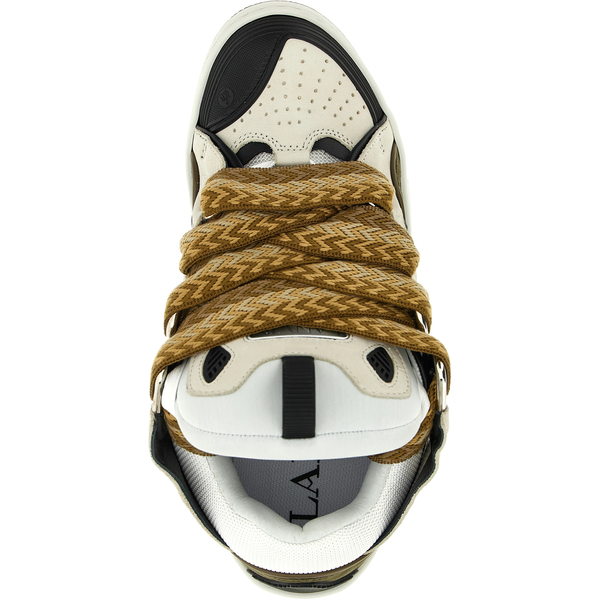 Multicolor Calf Leather Bos Taurus Chunky Sneakers