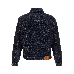 Blue Cotton Denim Jacket