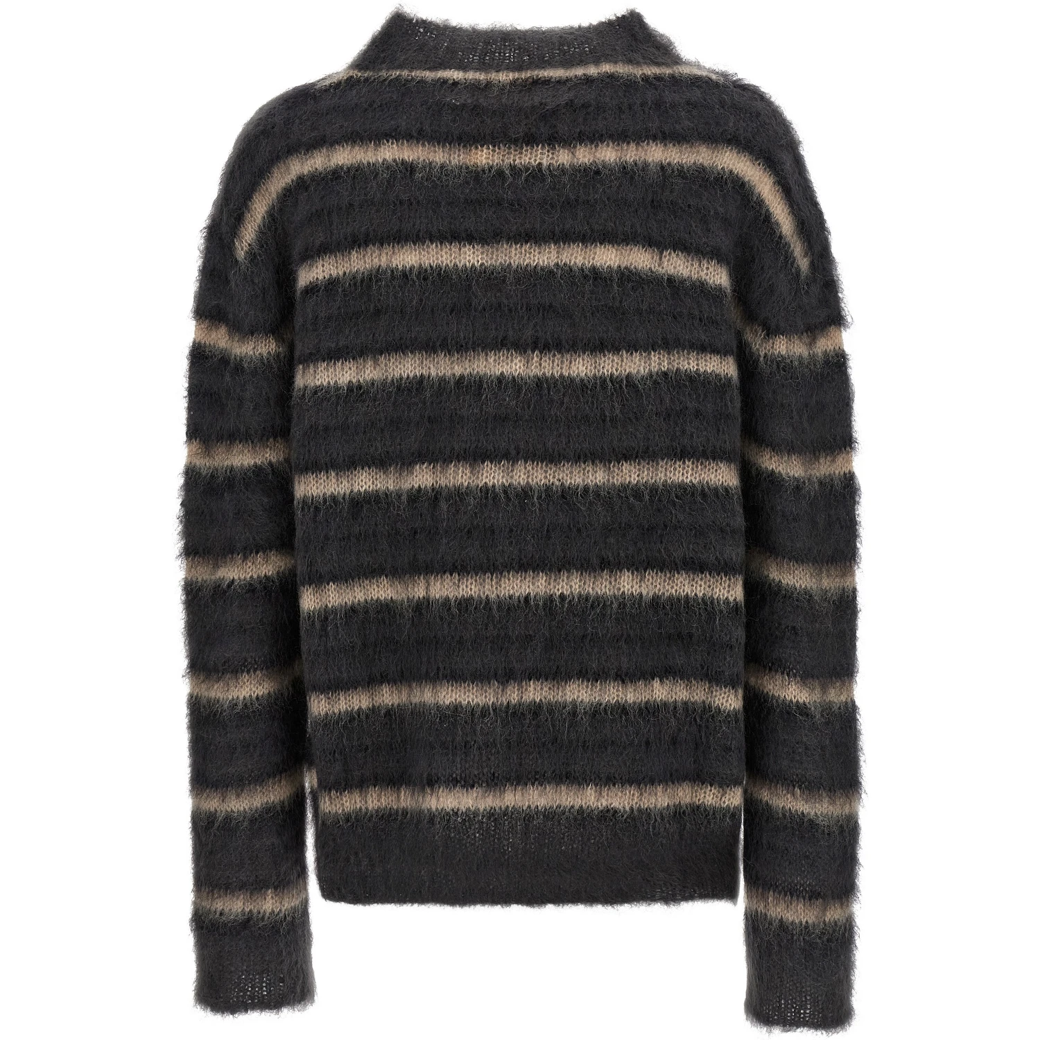 Gray Fabric Cardigan