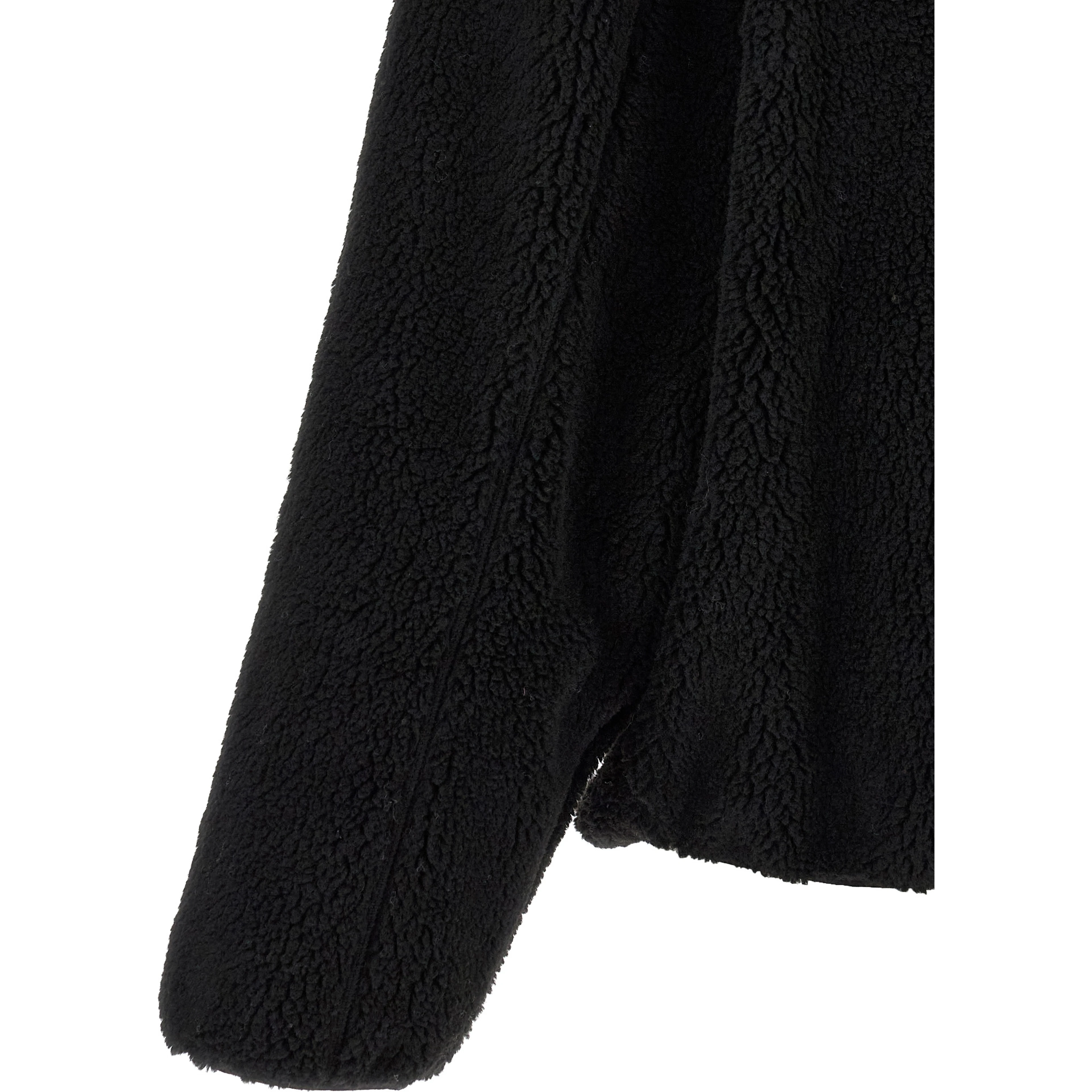 Black Polyester Sweatshirt
