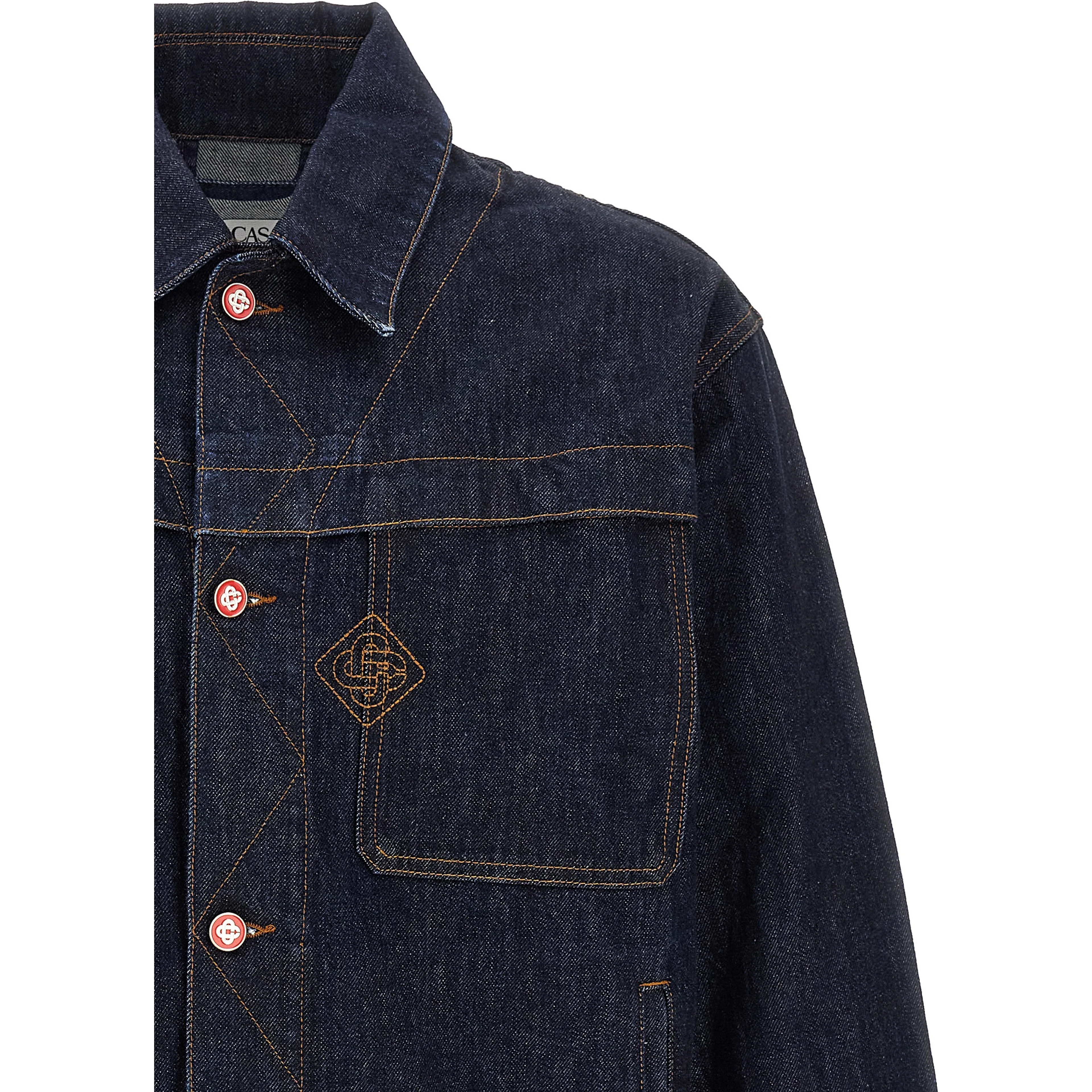 Blue Cotton Denim Jacket