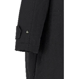 Gray Polyamide Parka