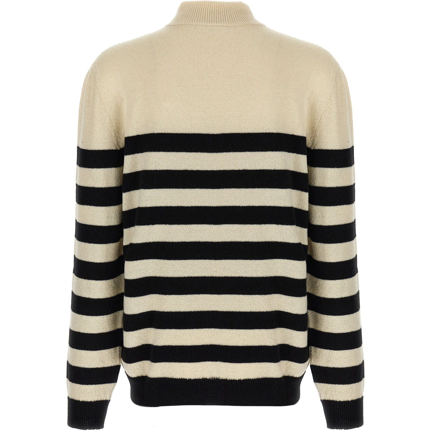 Bicolor Wool Cardigan