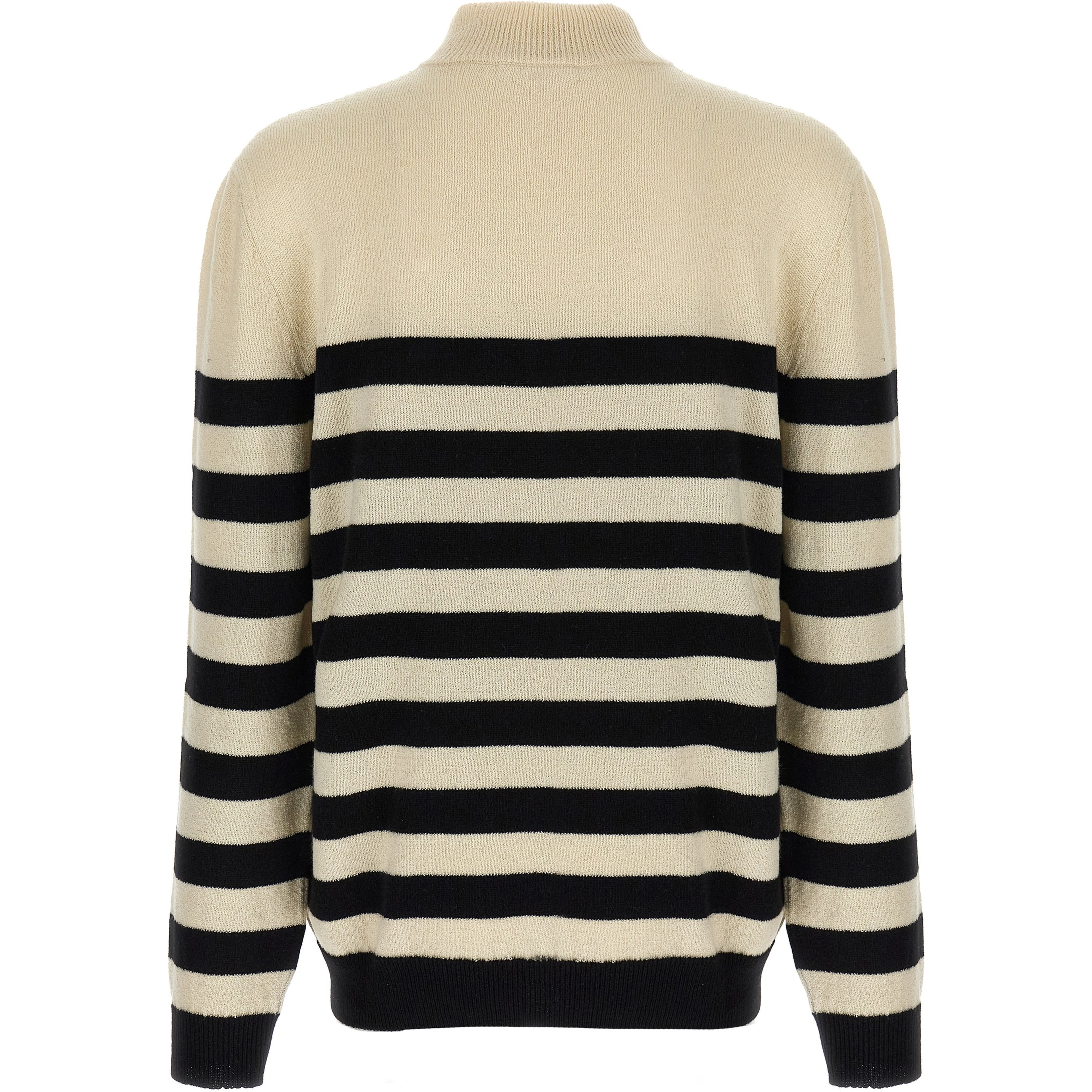 Bicolor Wool Cardigan